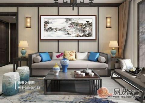 春節(jié)送領(lǐng)導(dǎo)李佩錦國畫山水，讓你在領(lǐng)導(dǎo)心里留下好印象！