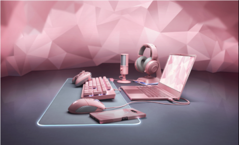 Razer雷蛇推出全新Quartz粉晶版情人節(jié)系列產(chǎn)品 火熱“粉晶之力”，席卷你的游戲世界