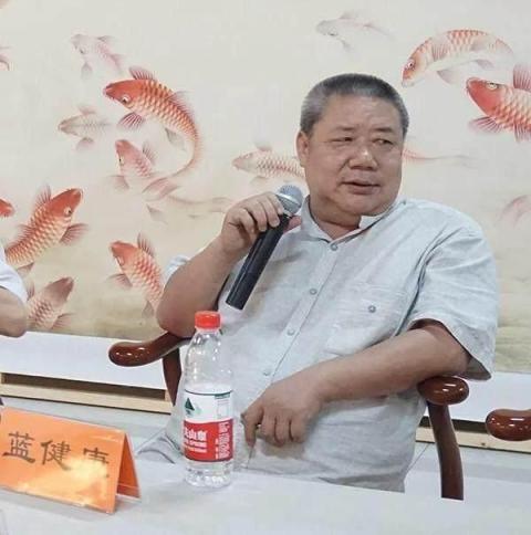 原生態(tài)藝術佳作，畫家藍健康國畫賞析