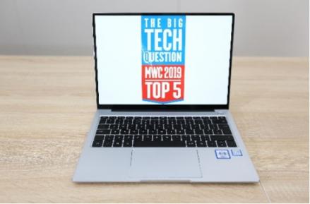 實(shí)力致勝！HUAWEI MateBook 14首登MWC 2019攬獲3項(xiàng)大獎(jiǎng)