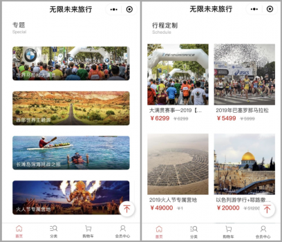兩月GMV 0到30萬+，無限未來旅行試水火售小程序收獲驚喜
