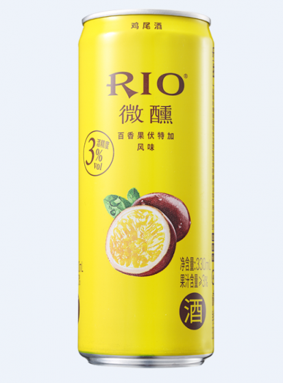 蘇寧首發(fā)玫瑰荔枝、百香果風(fēng)味RIO新品