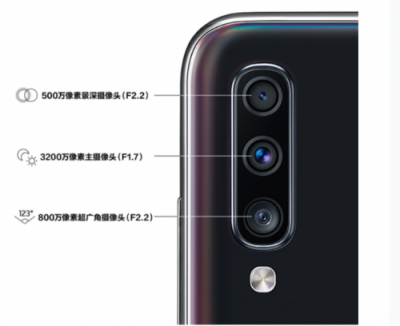 三星A70蘇寧418發(fā)布在即， 6.7寸超大屏幕+充電寶級大電池
