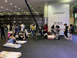 LAURASTAR受邀出席SIUF國際內(nèi)衣超模大賽，熨燙黑科技為衣物清潔煥新