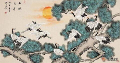過節(jié)送領(lǐng)導(dǎo)字畫什么好，好寓意的名家花鳥畫推薦