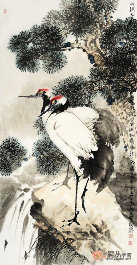 過節(jié)送領(lǐng)導(dǎo)字畫什么好，好寓意的名家花鳥畫推薦
