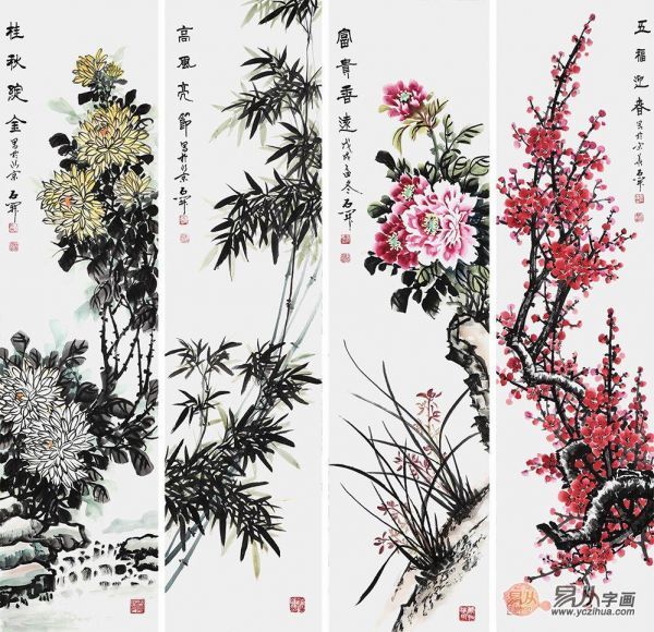 客廳沙發(fā)背景墻掛什么畫，彰顯居家主人品位與品性的掛畫