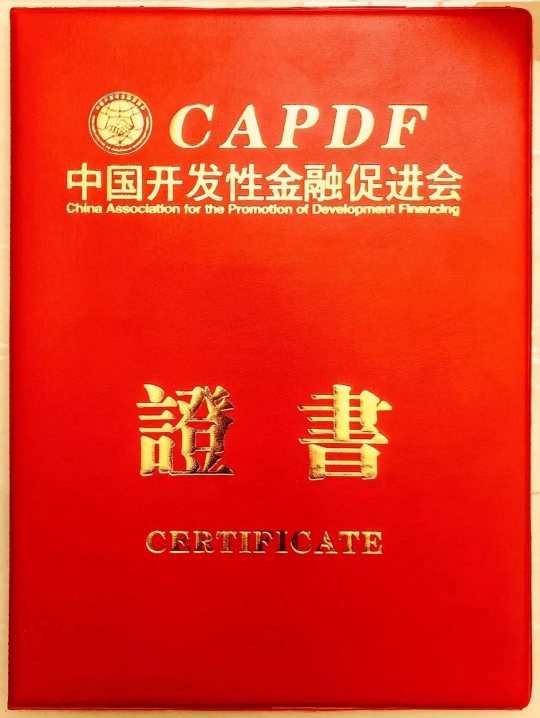 匯盈金服榮膺中國(guó)開(kāi)發(fā)性金融促進(jìn)會(huì)常務(wù)理事單位