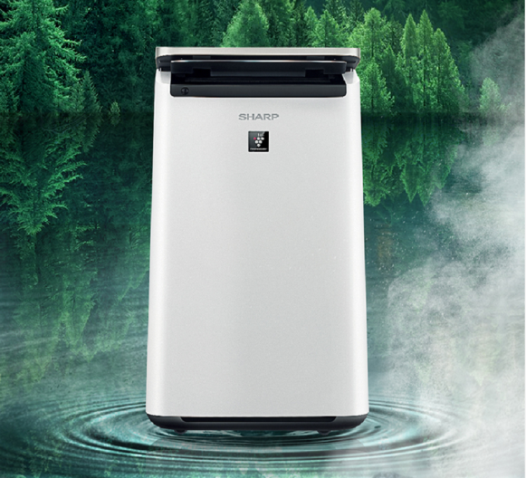 夏普KI-CJ70-W凈化器，50000PCI凈粒子群給你不一樣空氣