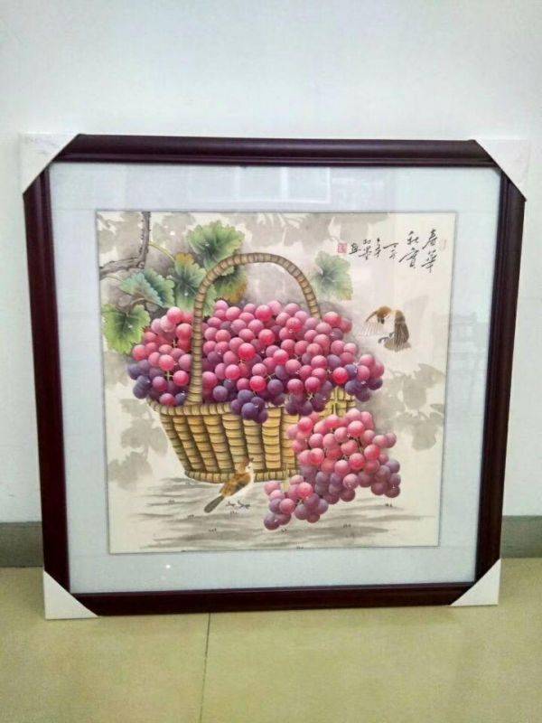 不知道餐廳里掛什么畫好，看看這些小品花鳥畫美不美