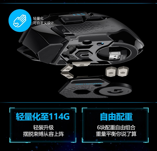 創(chuàng)世者登場！一張圖看懂羅技G全新旗艦無線游戲鼠標