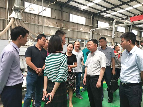 崇州市市委領導一行到訪麗維家探討產業(yè)升級