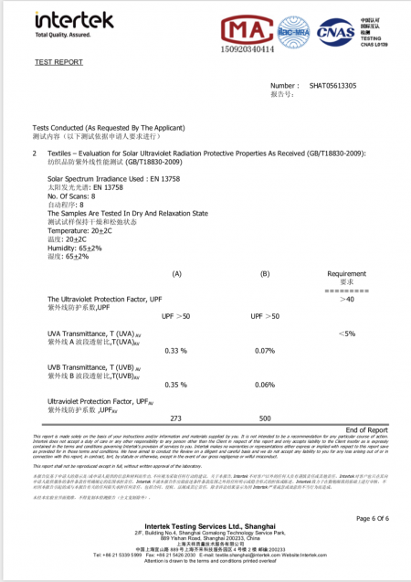 網易嚴選防紫外線袖套UPF值達標 三家國家級權威檢測機構出具報告
