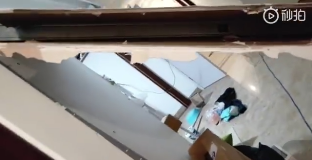 又發(fā)安全事件！自如深圳的隔斷房被暴風雨吹塌