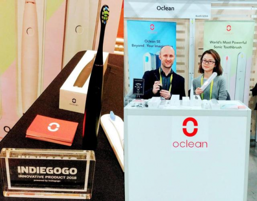 小米眾籌3天破千萬，Oclean X觸屏智能電動牙刷創(chuàng)紀錄