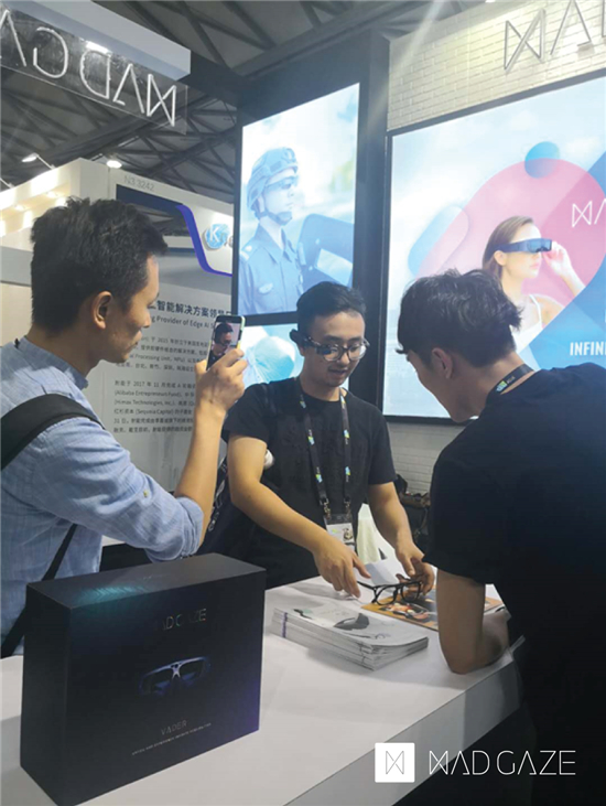 5G元年到來，MAD Gaze成CES Asia展會主角