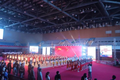 2019青島市第五屆體育盛會(huì)開幕，旭輝銀盛泰獲總冠名
