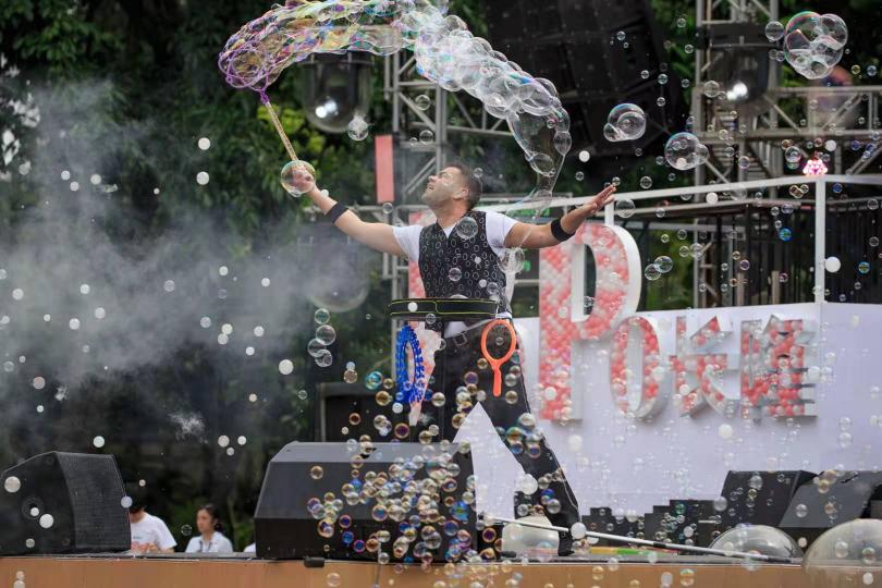 長隆和高德“一鍵智慧游”玩轉“泡泡狂歡節(jié)”