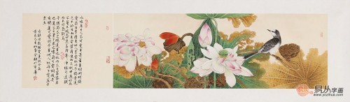 客廳裝修設(shè)計(jì)離不開一幅字畫，國(guó)畫花鳥畫打造溫馨和諧氛圍