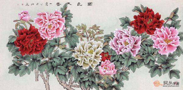 家居背景墻掛畫有啥講究？想要風水運勢好就掛吉祥花鳥畫