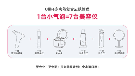 護(hù)膚福音，美容院般的體驗(yàn)！Ulike小氣泡720預(yù)售來襲