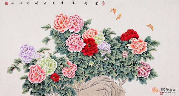 客廳墻裝飾掛什么畫好，給家?guī)?lái)吉祥福氣的花鳥國(guó)畫推薦