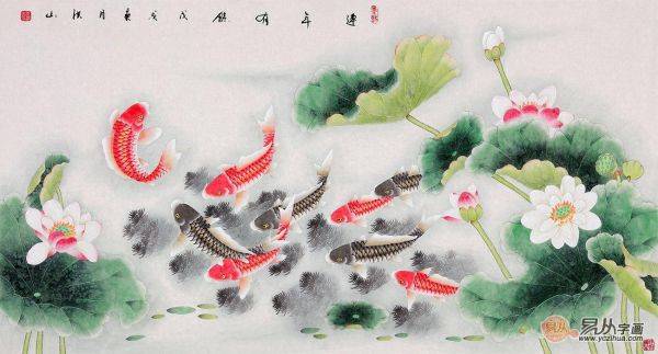 客廳墻裝飾掛什么畫好，給家?guī)?lái)吉祥福氣的花鳥國(guó)畫推薦