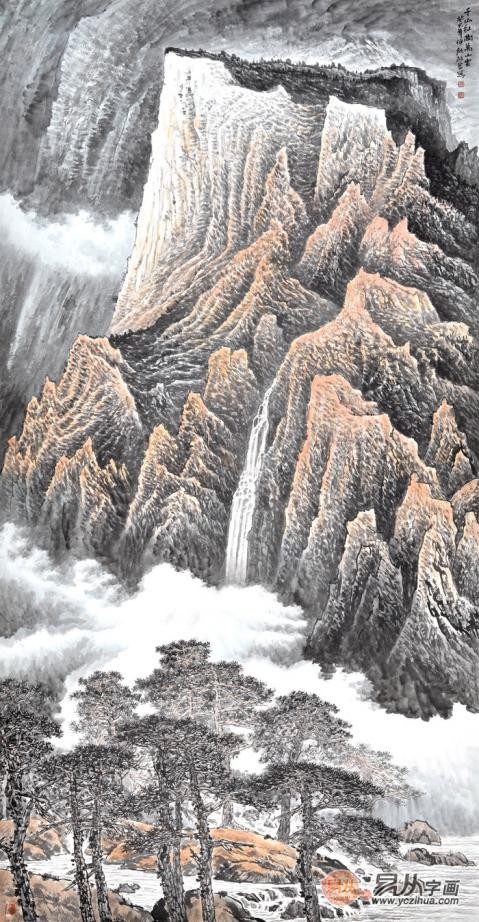 2019年又美又有品位進(jìn)門玄關(guān)掛畫，朋友們都說好