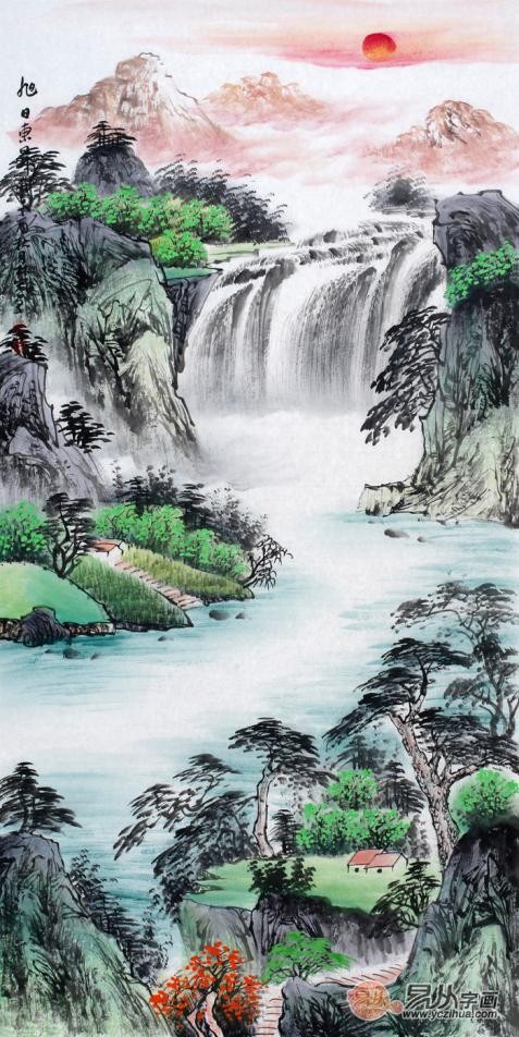 2019年又美又有品位進(jìn)門玄關(guān)掛畫，朋友們都說好