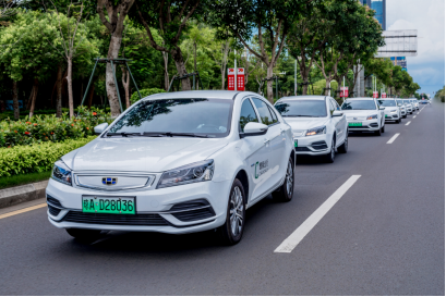 曹操出行新城上線 助力?？谌孥`行網約車新能源化