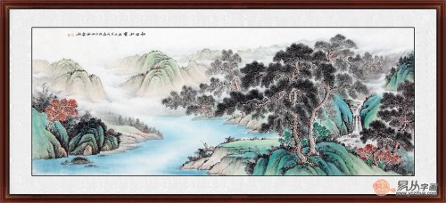 當代名家畫筆下的《松風(fēng)秋實》——李佩錦