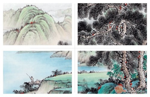 當代名家畫筆下的《松風(fēng)秋實》——李佩錦