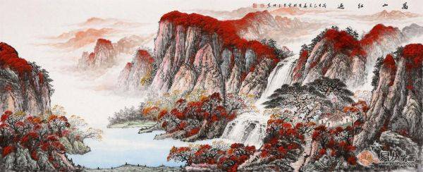 客廳風(fēng)水畫怎么選？名家山水畫催財(cái)旺運(yùn)品位佳