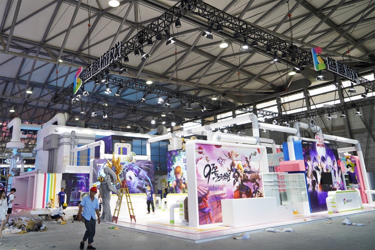 探營2019ChinaJoy搭建現(xiàn)場：你Pick哪幾家展臺