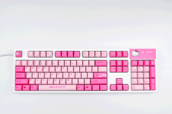 REALFORCE HELLO KITTY限量版鍵盤，ChinaJoy首亮相
