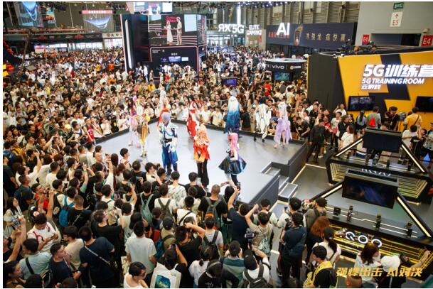AI電競戰(zhàn)隊SUPEX高調(diào)亮相 vivo展臺驚艷ChinaJoy2019