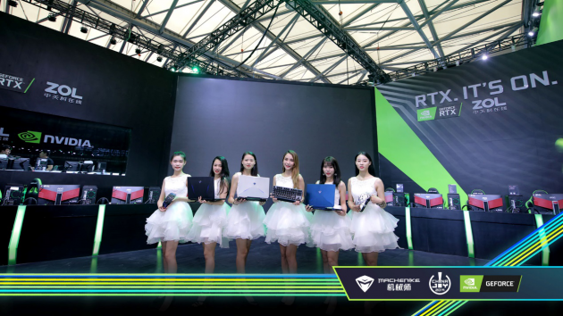 電競饕餮盛宴ChinaJoy,NVIDIA攜手機械師上演驚喜狂歡趴