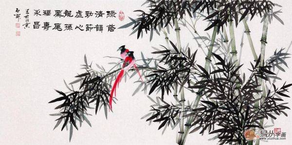 梅蘭竹菊的君子品質(zhì)，名家石開梅蘭竹菊四君子國(guó)畫作品欣賞