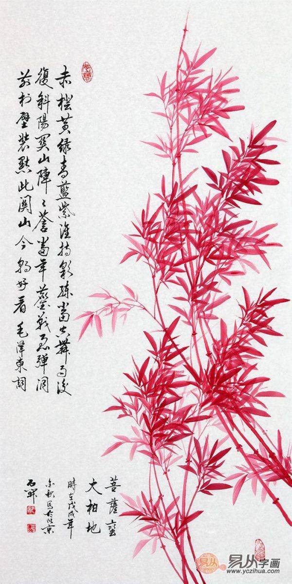 適合玄關(guān)的裝飾畫，這5款吉祥花鳥畫，顏值風(fēng)水兩相宜