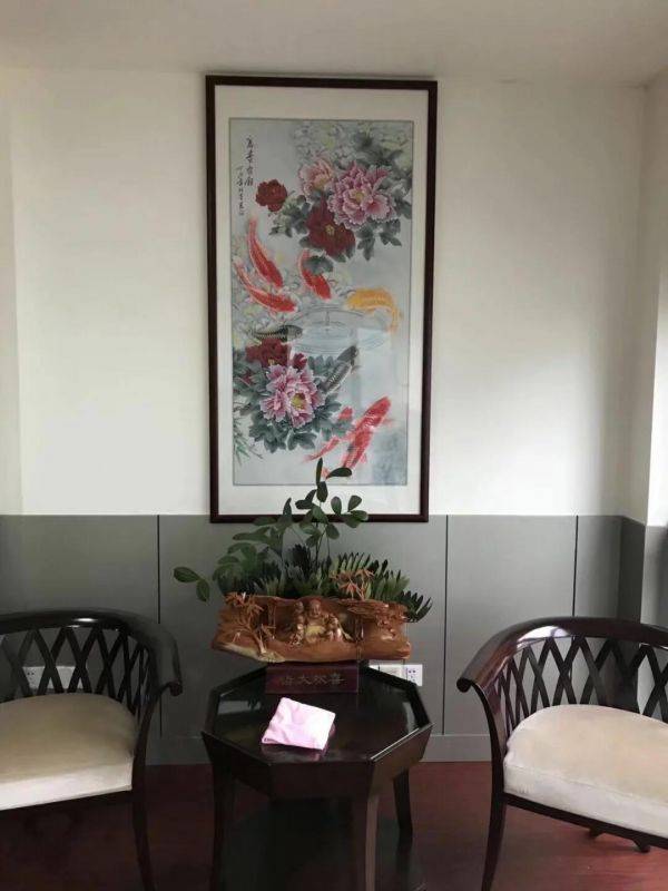適合玄關(guān)的裝飾畫，這5款吉祥花鳥畫，顏值風(fēng)水兩相宜