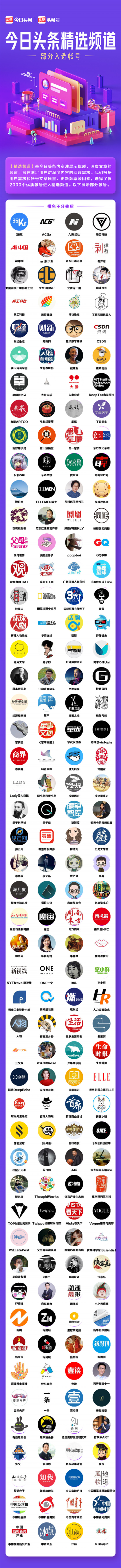 今日頭條優(yōu)質(zhì)內(nèi)容扶持再出新動(dòng)作，深度優(yōu)質(zhì)內(nèi)容可入選“精選頻道”