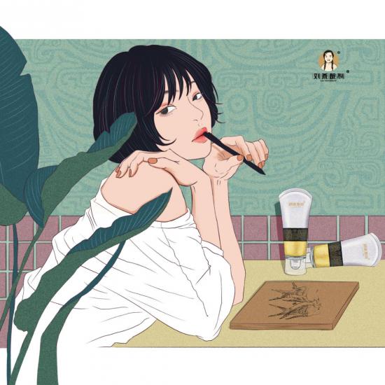 劉燕釀制豐韻霜與燕窩酒釀蛋外抹內(nèi)服， 讓你比同齡人更迷人