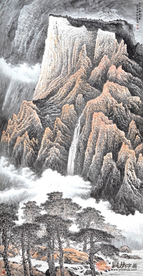 走廊盡頭掛什么畫好，巧用名家山水畫塑造家居好品位