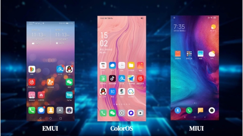 國(guó)產(chǎn)頭部 UI 對(duì)比，ColorOS、MIUI、EMUI 的區(qū)別你知道多少