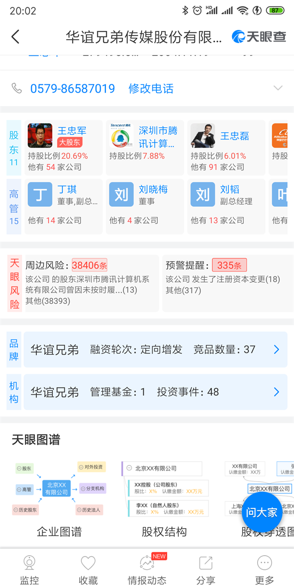 天眼查三大看家法寶 助力全方位把控公司風(fēng)險！