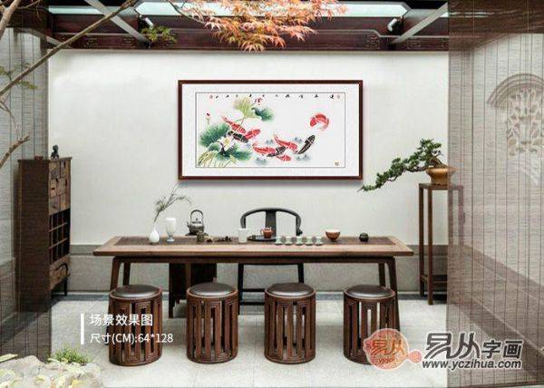 客廳墻面掛什么字畫好，這些花鳥國畫是很經(jīng)典的選擇