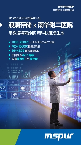 南華附二醫(yī)院：一次三維CT產(chǎn)生上千小文件，浪潮分布式存儲給3D醫(yī)療影像加速