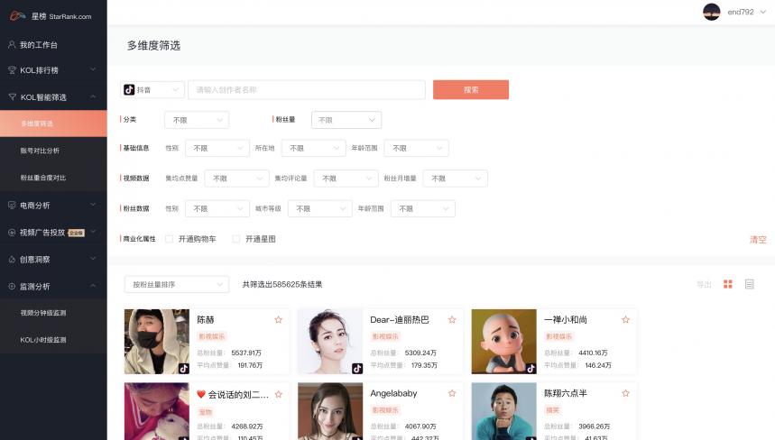 星榜數(shù)據(jù)：如何在短視頻平臺快速匹配達人完成一次營銷閉環(huán)？