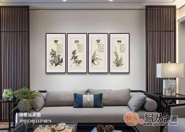 家庭客廳掛什么花鳥畫作品好，家裝達(dá)人為你推薦這四種題材