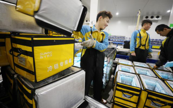 陽澄湖大閘蟹開湖，蘇寧快消“鮮”入為主拿下第一簍蟹